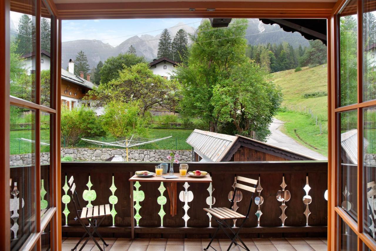Ferienwohnung Zugspitznest Грайнау Экстерьер фото