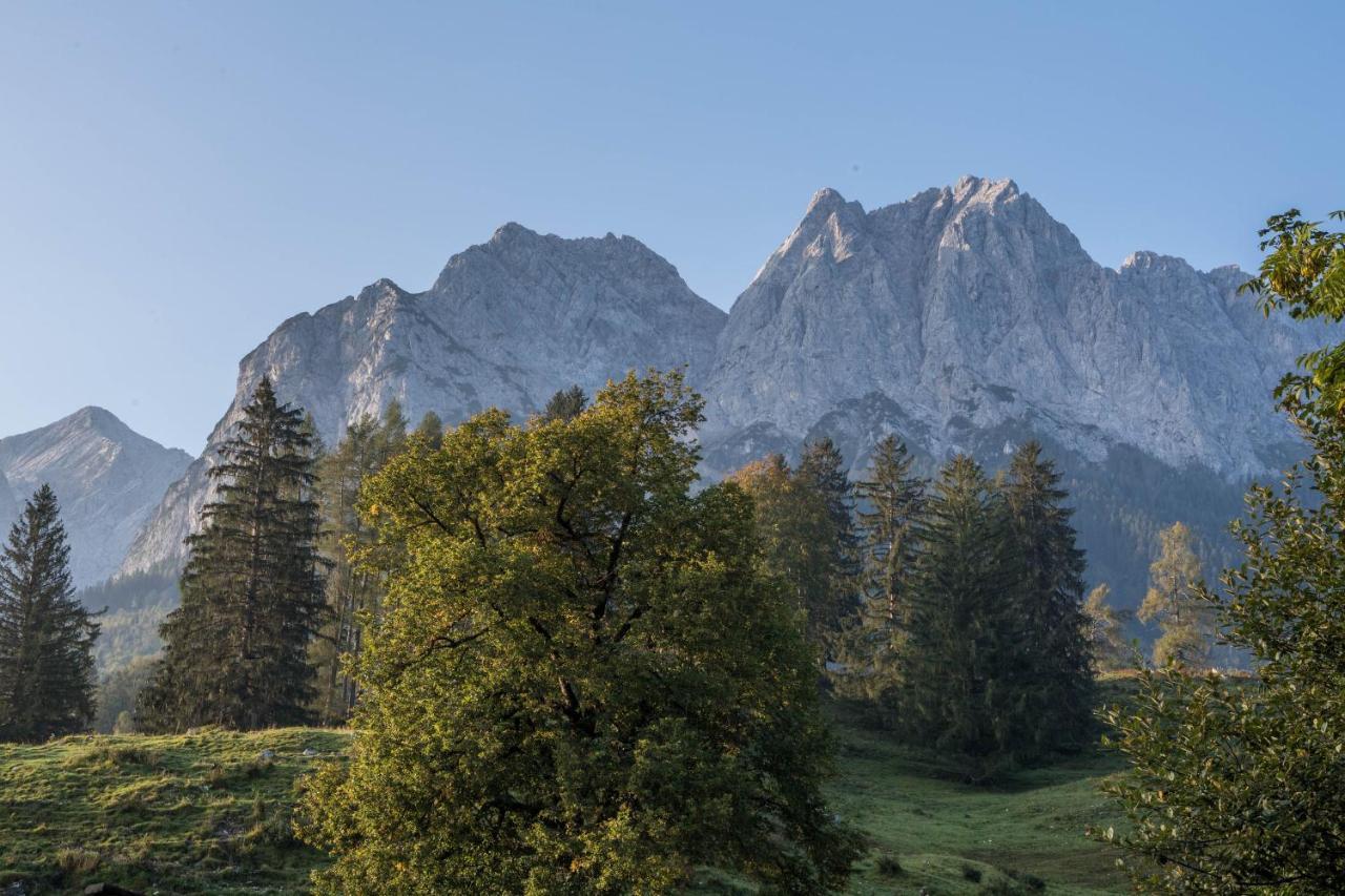 Ferienwohnung Zugspitznest Грайнау Экстерьер фото